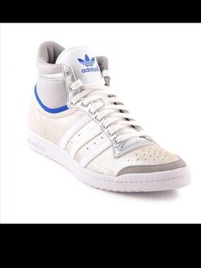 Adidas Originals Top Ten HI Sleek Silver Casual Sneakers